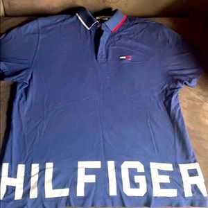 Blue hilfiger shirt